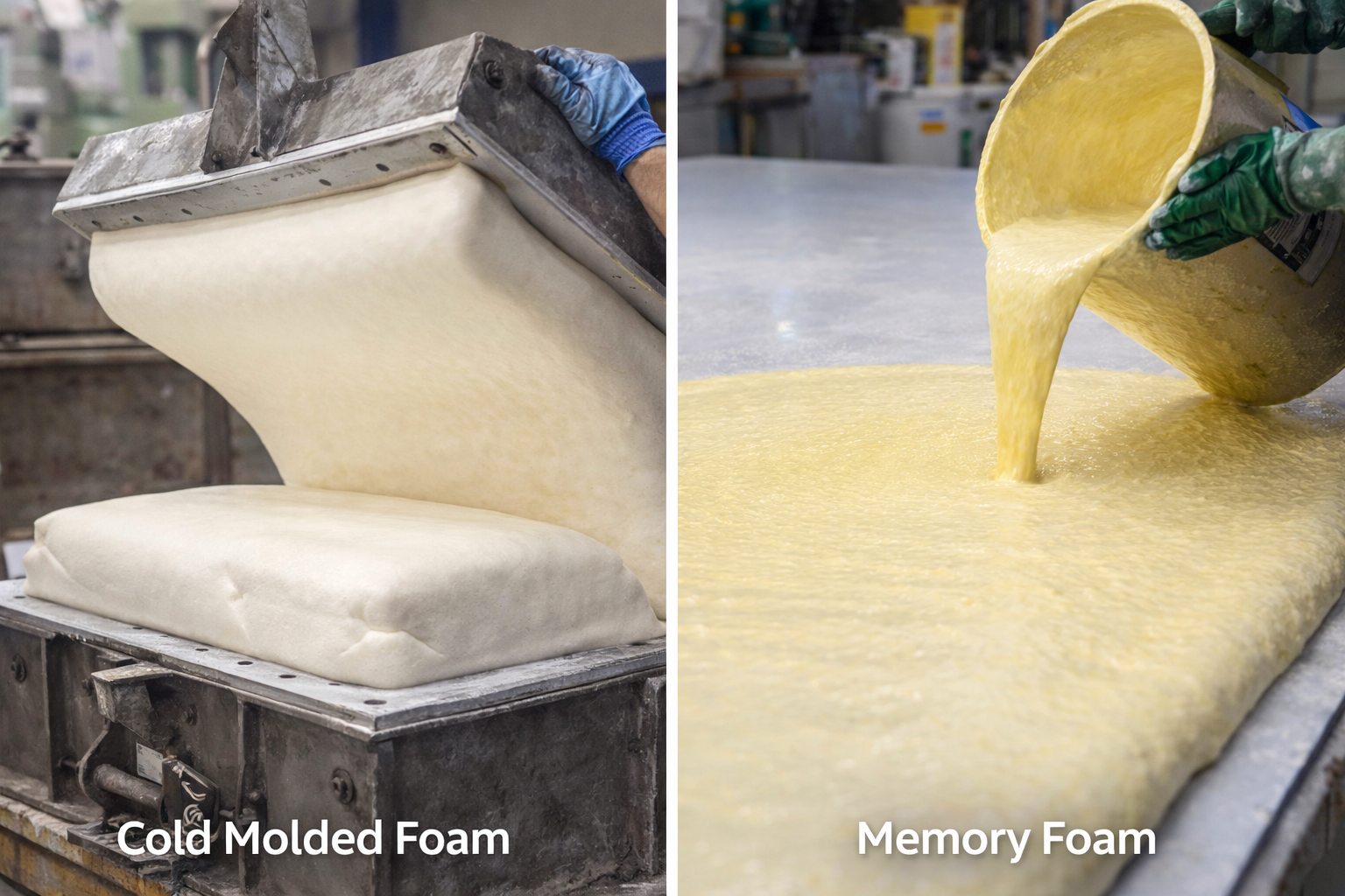 Perbedaan Cold Molded Foam dan Memory Foam